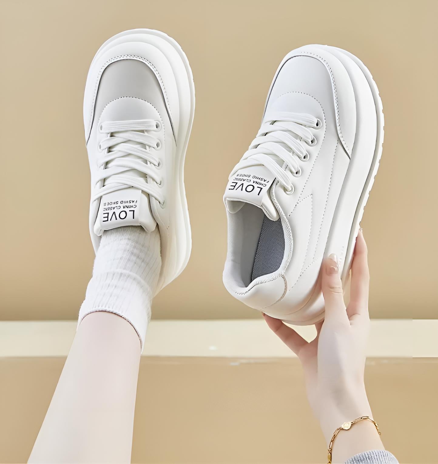 Zapatos de mujer LuvvoUP-W SELORA con aumento de altura