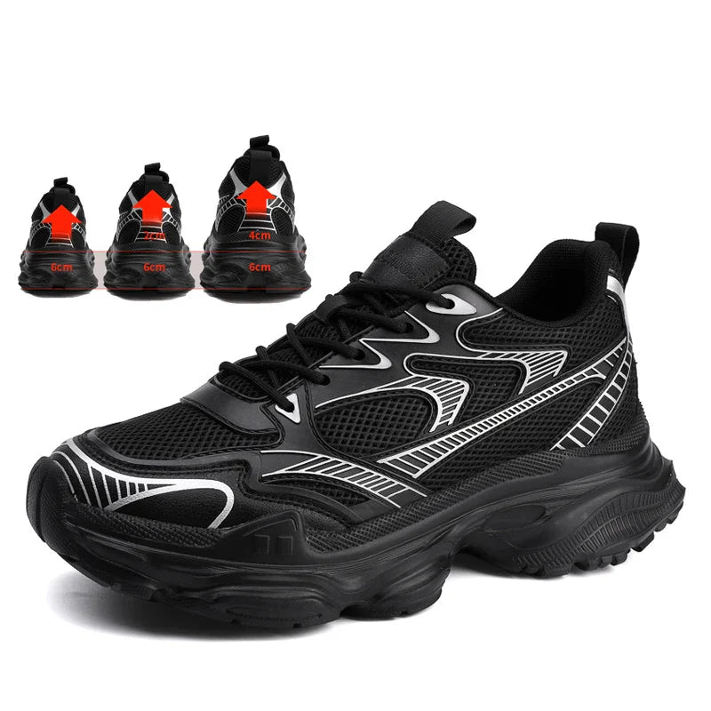 Zapatillas deportivas LuvvoUP SKYLEV para aumentar la altura