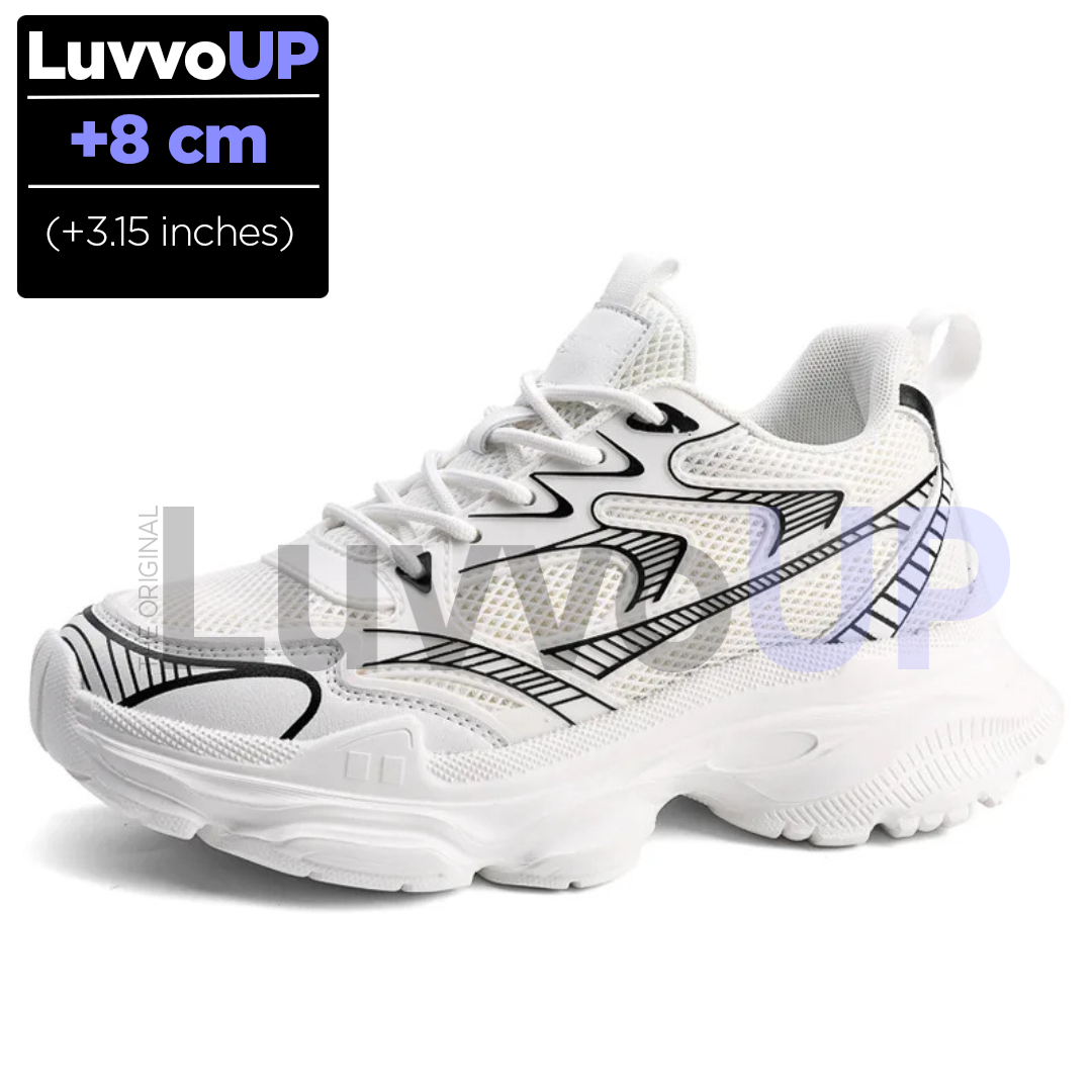 Zapatillas deportivas LuvvoUP SKYLEV para aumentar la altura