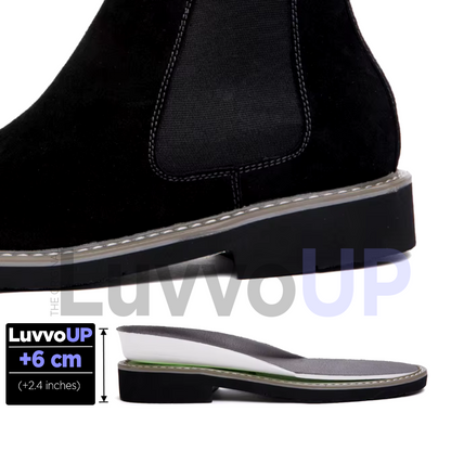 LuvvoUP MIDNIGHT Height-Increasing Boots