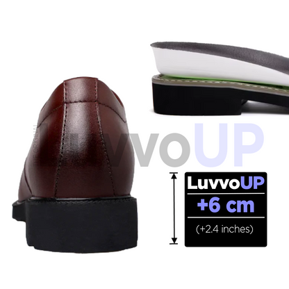 Zapatos formales con aumento de altura LuvvoUP FLYMON