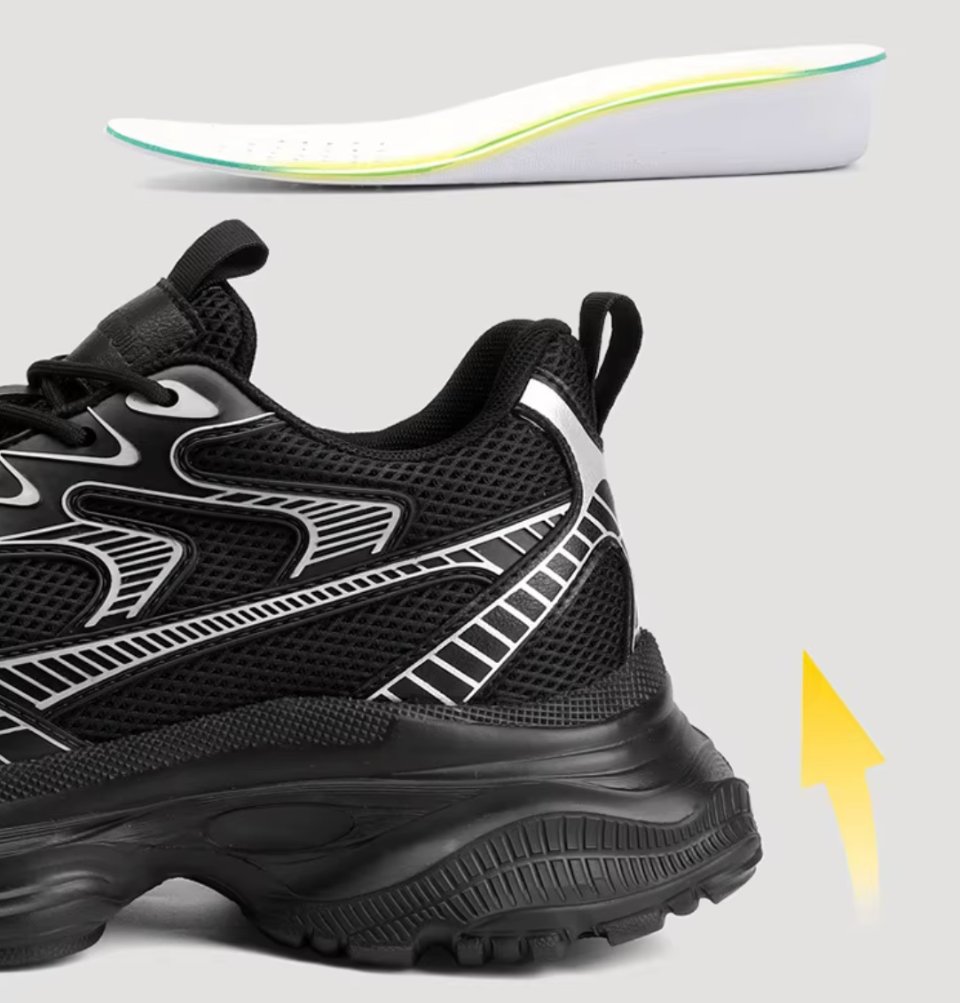 Zapatillas deportivas LuvvoUP SKYLEV para aumentar la altura