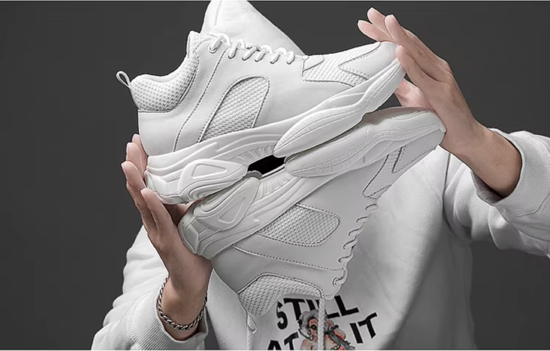 Zapatillas para aumentar la altura LuvvoUP RISEEK